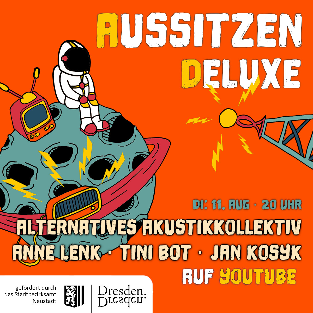 Alternatives Akustikkollektiv: Anne, Tini und Jan