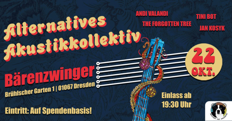 Akustikkollektiv:  Andi Valandi, The Forgotten Tree, Tini Bot & Jan Kosyk