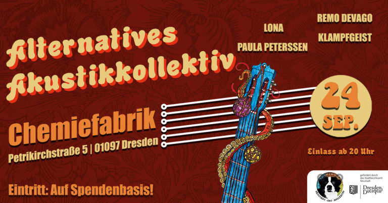 Akustikkollektiv: LonA, Paula Peterssen, Remo Devago, Klampfgeist