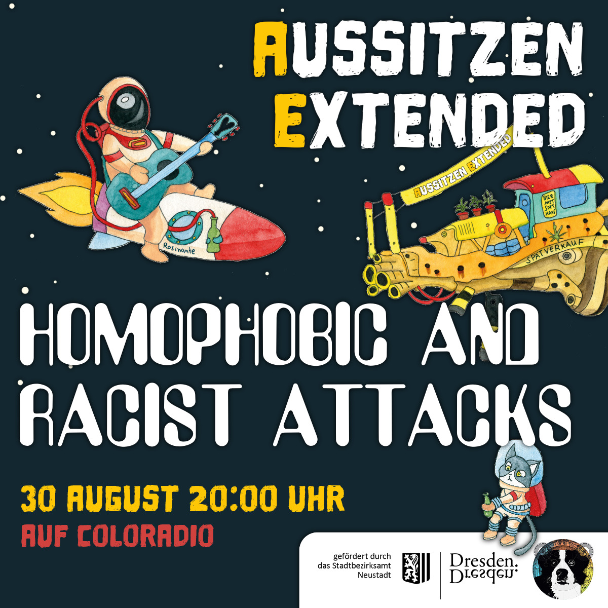 Homophobic and Racist Attacks in Dresden