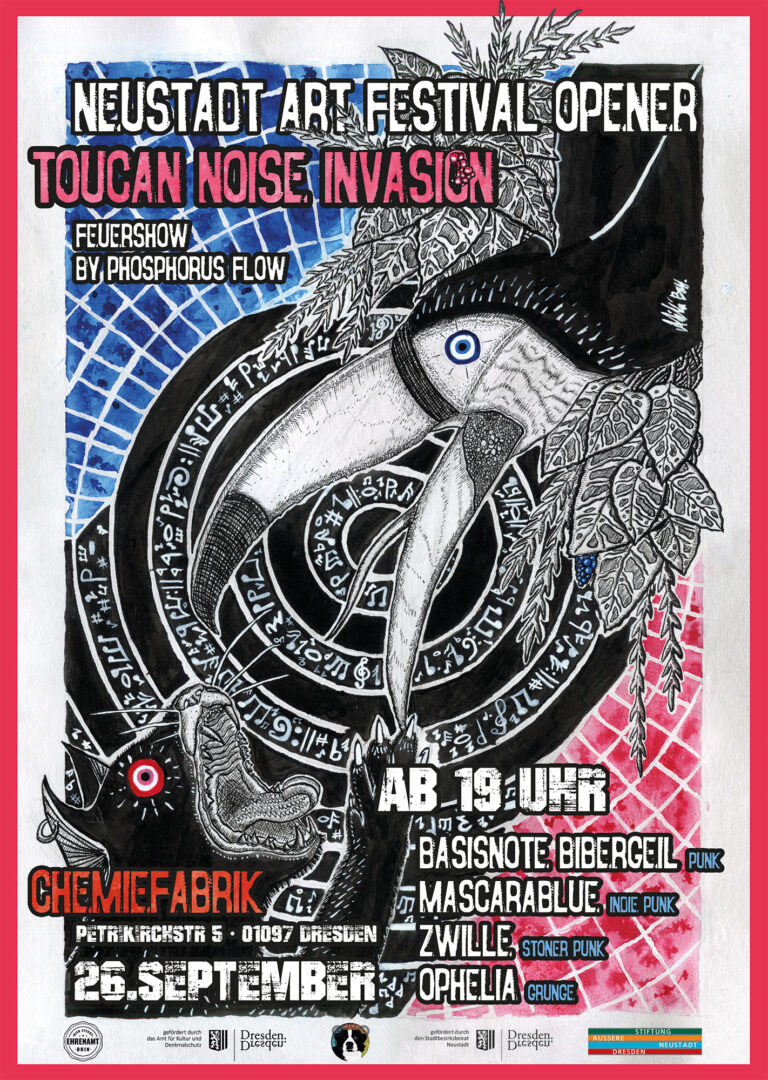 Neustadt Art Festival Opener – Toucan Noise Invasion