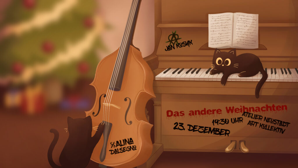 "Das andere Weihnachten" am 23. Dezember um 19:30 Uhr im Atelier des Neustadt Art Kollektivs (Rudolf-Leonhard-Straße 19)