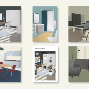 Nina Lapislazuli Postkarten-Set LIMITIERT