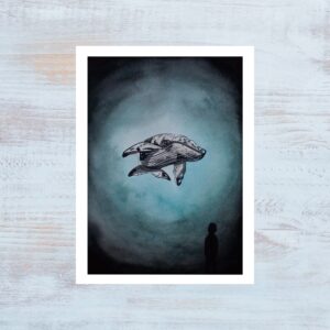 Die Walin - Kunstdruck