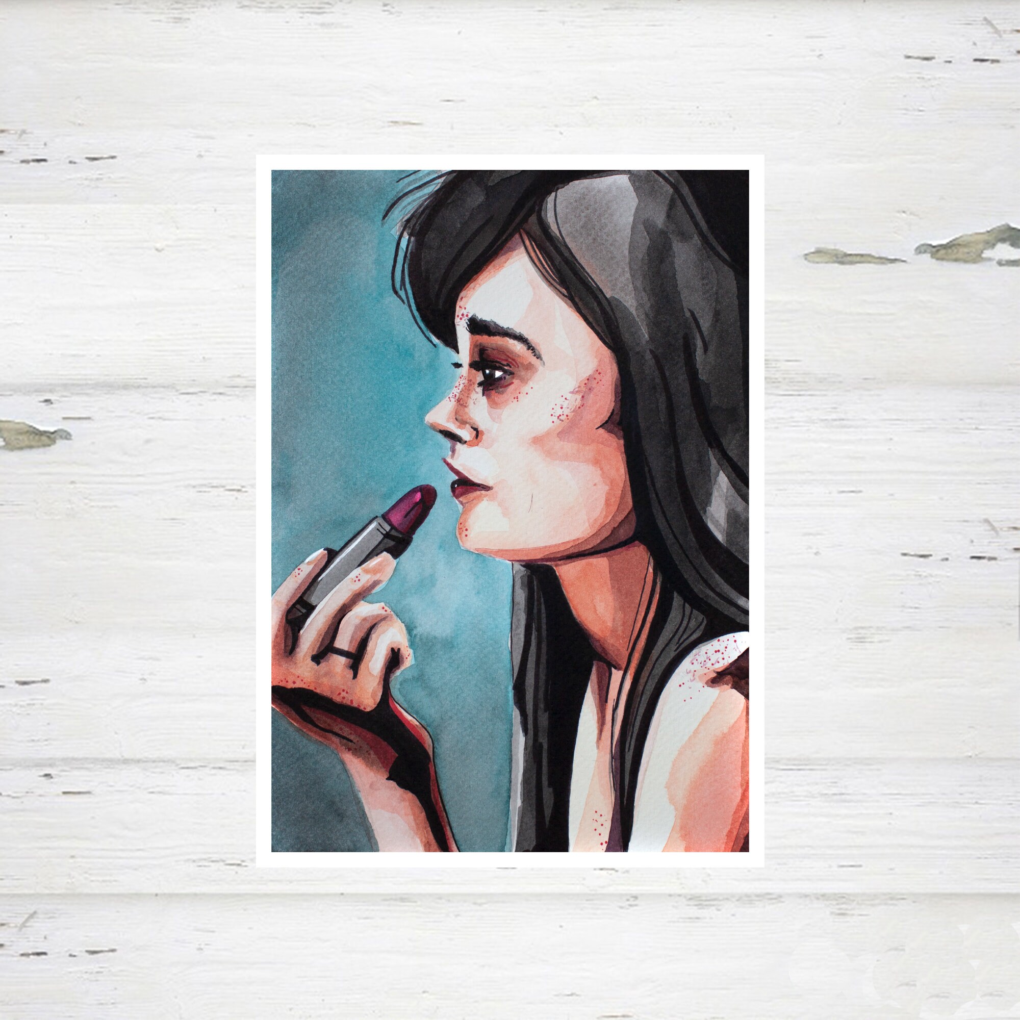 Ella Portrait - Kunstdruck