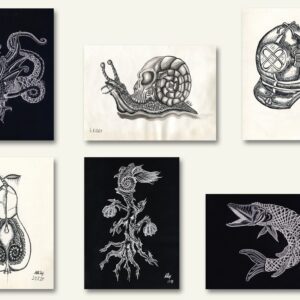 Atilla Bayindir Postkarten-Set