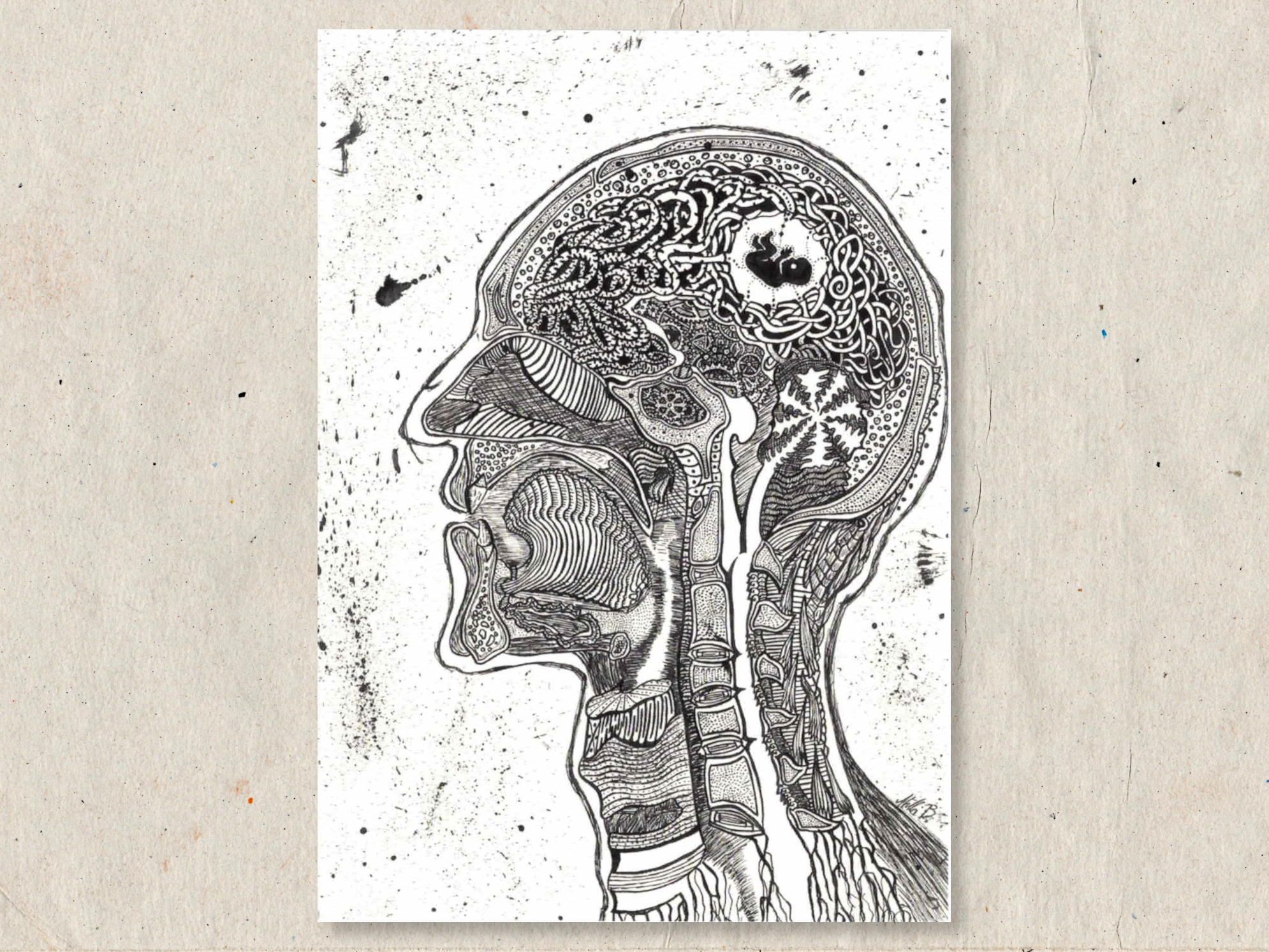 Atilla Bayindir Postkarte (verschiedene Motive)