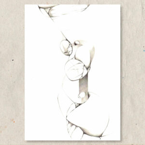 Postkarte Leonore Hecht: Début (2019)