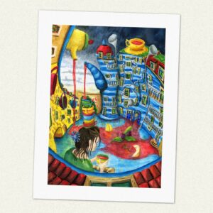 Kunstdruck Teerausch I