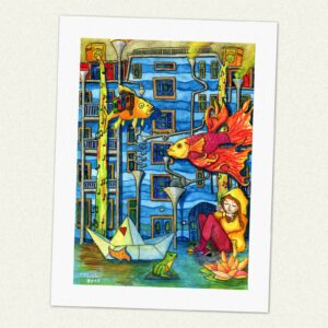 Kunstdruck color of music