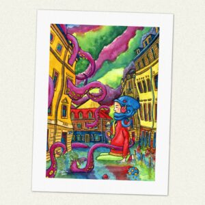 Kunstdruck cthulhu