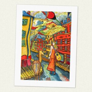 Kunstdruck dream of the whales