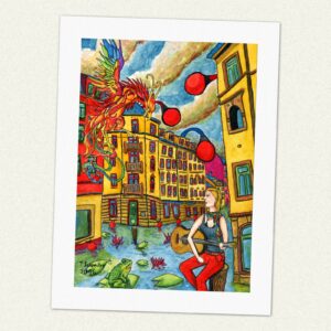 Kunstdruck tale of the frogfeets