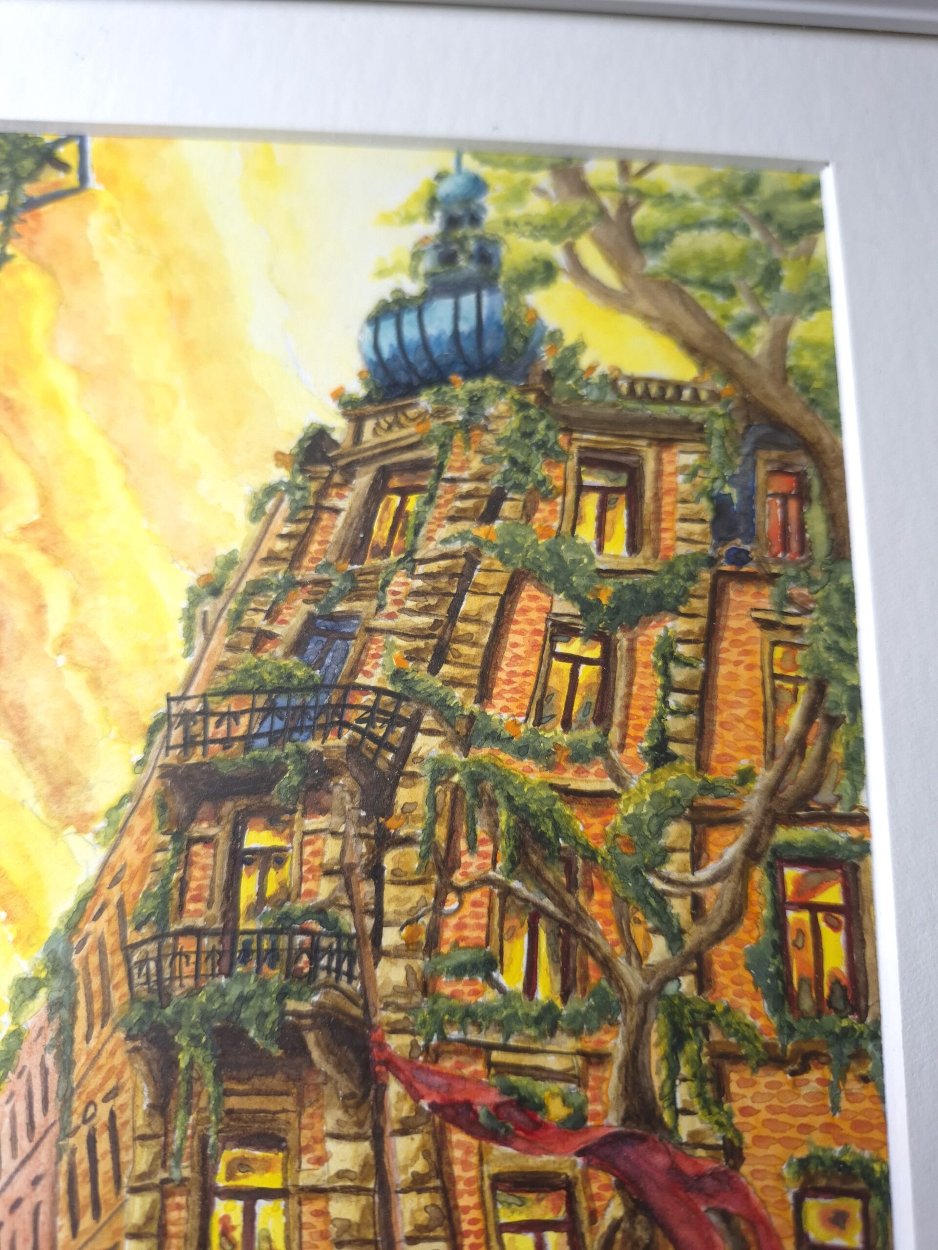 Original Aquarell "Der Flaschenhort" | Thomas Schreiter – Bild 5