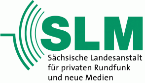 Logo der Sächsischen Landesanstalt für privaten Rundfunk und neue Medien